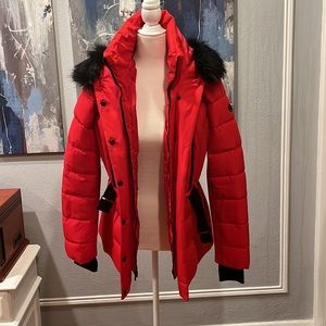 Michael Kors Belted Puffer